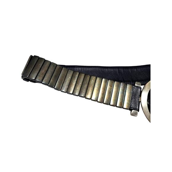 Suzi Roher Silver Toggle Buckle Belt